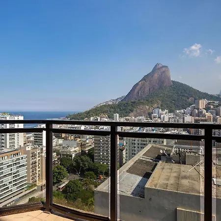 A 150 Metros Da Praia Do Leblon Com Academia, Arrumacao Diaria, Vista Mar E Vista Para O Cristo Rio de Janeiro Exterior photo
